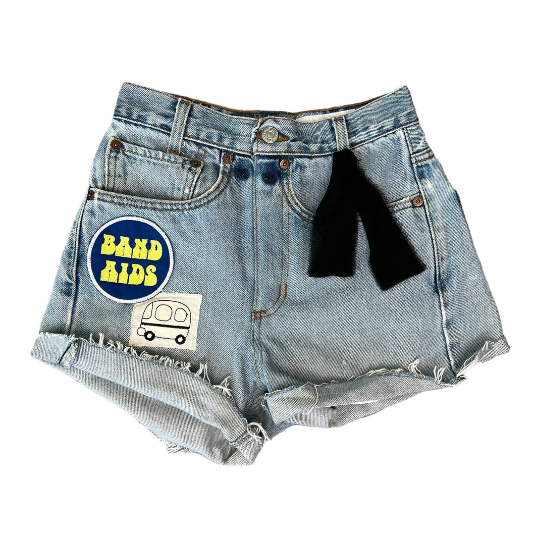 Band Aids Vintage Levi’s Cut Offs