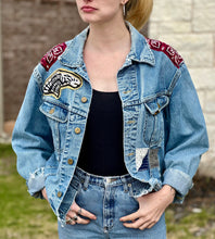 Load image into Gallery viewer, Mascot Vintage Lee Denim Patched Jacket
