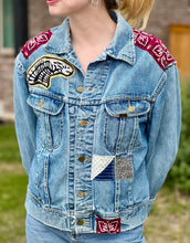 Load image into Gallery viewer, Mascot Vintage Lee Denim Patched Jacket
