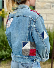 Load image into Gallery viewer, Mascot Vintage Lee Denim Patched Jacket
