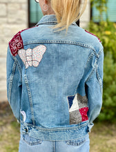 Load image into Gallery viewer, Mascot Vintage Lee Denim Patched Jacket
