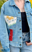 Load image into Gallery viewer, Number 1 Patched Vintage Lee Denim Jacket
