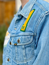 Load image into Gallery viewer, Number 1 Patched Vintage Lee Denim Jacket
