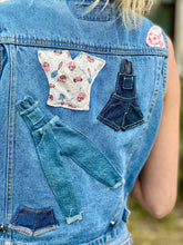 Load image into Gallery viewer, Barbie Girl Vintage Denim Vest
